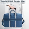 image:imageJETech Laptop Bag for 1516 Inch Devices Black  For MacBook AirPro 1516 Dell Inspiron 156 WaterResistant Exterior ShockAbsorbing Padding Storage PocketDeep Navy