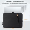 image:imageJETech Laptop Sleeve for 14Inch Devices Dark Grey  For MacBook Neo A18 Pro 14 Mac AirPro MacBook Pro M5M1 20262021 WaterResistant ShockAbsorbing Storage PocketBlack