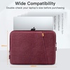 image:imageJETech Laptop Sleeve for 14Inch Devices Dark Grey  For MacBook Neo A18 Pro 14 Mac AirPro MacBook Pro M5M1 20262021 WaterResistant ShockAbsorbing Storage PocketRed