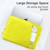 image:imageJETech Laptop Sleeve for 14Inch Devices Dark Grey  For MacBook Neo A18 Pro 14 Mac AirPro MacBook Pro M5M1 20262021 WaterResistant ShockAbsorbing Storage PocketYellow