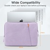 image:imageJETech Laptop Sleeve for 14Inch Devices Dark Grey  For MacBook Neo A18 Pro 14 Mac AirPro MacBook Pro M5M1 20262021 WaterResistant ShockAbsorbing Storage PocketLight Purple