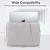 image:imageJETech Laptop Sleeve for 14Inch Devices Dark Grey  For MacBook Neo A18 Pro 14 Mac AirPro MacBook Pro M5M1 20262021 WaterResistant ShockAbsorbing Storage PocketLight Grey