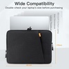 image:imageJETech Laptop Sleeve for 14Inch Devices Dark Grey  For MacBook Neo A18 Pro 14 Mac AirPro MacBook Pro M5M1 20262021 WaterResistant ShockAbsorbing Storage PocketBlack