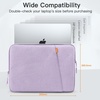 image:imageJETech Laptop Sleeve for 14Inch Devices Dark Grey  For MacBook Neo A18 Pro 14 Mac AirPro MacBook Pro M5M1 20262021 WaterResistant ShockAbsorbing Storage PocketLight Purple