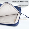 image:imageJETech Laptop Sleeve for 14Inch Devices Dark Grey  For MacBook Neo A18 Pro 14 Mac AirPro MacBook Pro M5M1 20262021 WaterResistant ShockAbsorbing Storage PocketCobalt Blue