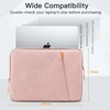 image:imageJETech Laptop Sleeve for 14Inch Devices Dark Grey  For MacBook Neo A18 Pro 14 Mac AirPro MacBook Pro M5M1 20262021 WaterResistant ShockAbsorbing Storage PocketRose Gold