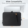 image:imageJETech Laptop Sleeve for 14Inch Devices Dark Grey  For MacBook Neo A18 Pro 14 Mac AirPro MacBook Pro M5M1 20262021 WaterResistant ShockAbsorbing Storage PocketBlack