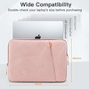 image:imageJETech Laptop Sleeve for 14Inch Devices Dark Grey  For MacBook Neo A18 Pro 14 Mac AirPro MacBook Pro M5M1 20262021 WaterResistant ShockAbsorbing Storage PocketRose Gold