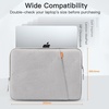 image:imageJETech Laptop Sleeve for 14Inch Devices Dark Grey  For MacBook Neo A18 Pro 14 Mac AirPro MacBook Pro M5M1 20262021 WaterResistant ShockAbsorbing Storage PocketLight Grey