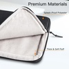 image:imageJETech Laptop Sleeve for 14Inch Devices Dark Grey  For MacBook Neo A18 Pro 14 Mac AirPro MacBook Pro M5M1 20262021 WaterResistant ShockAbsorbing Storage PocketBlack