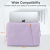image:imageJETech Laptop Sleeve for 14Inch Devices Dark Grey  For MacBook Neo A18 Pro 14 Mac AirPro MacBook Pro M5M1 20262021 WaterResistant ShockAbsorbing Storage PocketLight Purple
