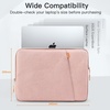 image:imageJETech Laptop Sleeve for 14Inch Devices Dark Grey  For MacBook Neo A18 Pro 14 Mac AirPro MacBook Pro M5M1 20262021 WaterResistant ShockAbsorbing Storage PocketRose Gold