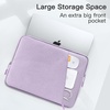 image:imageJETech Laptop Sleeve for 14Inch Devices Dark Grey  For MacBook Neo A18 Pro 14 Mac AirPro MacBook Pro M5M1 20262021 WaterResistant ShockAbsorbing Storage PocketLight Purple