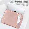 image:imageJETech Laptop Sleeve for 14Inch Devices Dark Grey  For MacBook Neo A18 Pro 14 Mac AirPro MacBook Pro M5M1 20262021 WaterResistant ShockAbsorbing Storage PocketRose Gold