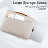 image:imageJETech Laptop Sleeve for 14Inch Devices Dark Grey  For MacBook Neo A18 Pro 14 MacBook Pro M5M1 20262020 WaterResistant Portable Handle ShockAbsorbing PaddingStarlight