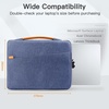 image:imageJETech Laptop Sleeve for 14Inch Devices Dark Grey  For MacBook Neo A18 Pro 14 MacBook Pro M5M1 20262020 WaterResistant Portable Handle ShockAbsorbing PaddingPurple