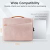 image:imageJETech Laptop Sleeve for 14Inch Devices Dark Grey  For MacBook Neo A18 Pro 14 MacBook Pro M5M1 20262020 WaterResistant Portable Handle ShockAbsorbing PaddingRose Gold
