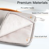 image:imageJETech Laptop Sleeve for 14Inch Devices Dark Grey  For MacBook Neo A18 Pro 14 MacBook Pro M5M1 20262020 WaterResistant Portable Handle ShockAbsorbing PaddingStarlight