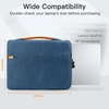 image:imageJETech Laptop Sleeve for 14Inch Devices Dark Grey  For MacBook Neo A18 Pro 14 MacBook Pro M5M1 20262020 WaterResistant Portable Handle ShockAbsorbing PaddingNavy