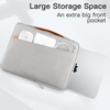 image:imageJETech Laptop Sleeve for 14Inch Devices Dark Grey  For MacBook Neo A18 Pro 14 MacBook Pro M5M1 20262020 WaterResistant Portable Handle ShockAbsorbing PaddingLight Grey