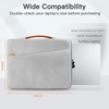 image:imageJETech Laptop Sleeve for 14Inch Devices Dark Grey  For MacBook Neo A18 Pro 14 MacBook Pro M5M1 20262020 WaterResistant Portable Handle ShockAbsorbing PaddingLight Grey