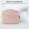 image:imageJETech Laptop Sleeve for 14Inch Devices Dark Grey  For MacBook Neo A18 Pro 14 MacBook Pro M5M1 20262020 WaterResistant Portable Handle ShockAbsorbing PaddingRose Gold