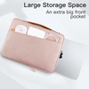 image:imageJETech Laptop Sleeve for 14Inch Devices Dark Grey  For MacBook Neo A18 Pro 14 MacBook Pro M5M1 20262020 WaterResistant Portable Handle ShockAbsorbing PaddingRose Gold