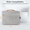 image:imageJETech Laptop Sleeve for 14Inch Devices Dark Grey  For MacBook Neo A18 Pro 14 MacBook Pro M5M1 20262020 WaterResistant Portable Handle ShockAbsorbing PaddingLight Grey