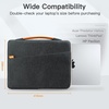 image:imageJETech Laptop Sleeve for 14Inch Devices Dark Grey  For MacBook Neo A18 Pro 14 MacBook Pro M5M1 20262020 WaterResistant Portable Handle ShockAbsorbing PaddingDark Grey