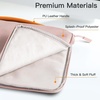 image:imageJETech Laptop Sleeve for 14Inch Devices Dark Grey  For MacBook Neo A18 Pro 14 MacBook Pro M5M1 20262020 WaterResistant Portable Handle ShockAbsorbing PaddingRose Gold