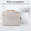 image:imageJETech Laptop Sleeve for 14Inch Devices Dark Grey  For MacBook Neo A18 Pro 14 MacBook Pro M5M1 20262020 WaterResistant Portable Handle ShockAbsorbing PaddingStarlight