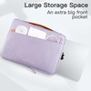 image:imageJETech Laptop Sleeve for 14Inch Devices Dark Grey  For MacBook Neo A18 Pro 14 MacBook Pro M5M1 20262020 WaterResistant Portable Handle ShockAbsorbing PaddingLight Purple