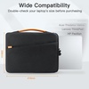 image:imageJETech Laptop Sleeve for 14Inch Devices Dark Grey  For MacBook Neo A18 Pro 14 MacBook Pro M5M1 20262020 WaterResistant Portable Handle ShockAbsorbing PaddingBlack