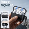 image:imageJETech Magnetic Case for AirPods Pro 3 with Keychain Black  Cover Powerful Drop Protection Compatible with MagSafe Magnetic Lid Front LED VisibleBlack