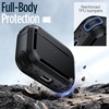 image:imageJETech Magnetic Case for AirPods Pro 3 with Keychain Black  Cover Powerful Drop Protection Compatible with MagSafe Magnetic Lid Front LED VisibleBlack