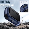 image:imageJETech Magnetic Case for AirPods Pro 3 with Keychain Black  Cover Powerful Drop Protection Compatible with MagSafe Magnetic Lid Front LED VisibleBlue