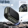 image:imageJETech Magnetic Case for AirPods Pro 3 with Keychain Black  Cover Powerful Drop Protection Compatible with MagSafe Magnetic Lid Front LED VisibleGreen