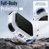 image:imageJETech Magnetic Case for AirPods Pro 3 with Keychain Black  Cover Powerful Drop Protection Compatible with MagSafe Magnetic Lid Front LED VisibleWhite