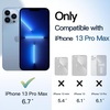 image:imageJETech Magnetic Case for iPhone 13 Pro Max Black  Compatible with MagSafe Solid Color Matte TPU Frame Clear Back Shockproof BumperSierra Blue