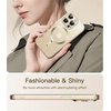 image:imageJETech Magnetic Case for iPhone 13 Pro Max Gold  Compatible with MagSafe Camera Lens Protection Electroplated TPU Frame Shockproof ProtectionGold