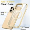 image:imageJETech Magnetic Case for iPhone 13 Pro Sierra Blue  Compatible with MagSafe Solid Color Matte TPU Frame Clear Back Shockproof BumperBeige