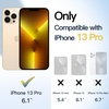 image:imageJETech Magnetic Case for iPhone 13 Pro Sierra Blue  Compatible with MagSafe Solid Color Matte TPU Frame Clear Back Shockproof BumperBeige