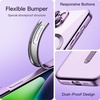 image:imageJETech Magnetic Case for iPhone 14 Light Purple  Compatible with MagSafe Camera Lens Protection Electroplated TPU Frame Shockproof ProtectionLight Purple