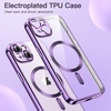 image:imageJETech Magnetic Case for iPhone 14 Plus Light Purple  Compatible with MagSafe Camera Lens Protection Electroplated TPU Frame Shockproof ProtectionPurple