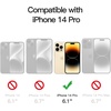 image:imageJETech Magnetic Case for iPhone 14 Pro Gold  Compatible with MagSafe Camera Lens Protection Electroplated TPU Frame Shockproof ProtectionGold
