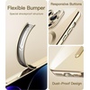 image:imageJETech Magnetic Case for iPhone 14 Pro Gold  Compatible with MagSafe Camera Lens Protection Electroplated TPU Frame Shockproof ProtectionGold