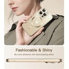 image:imageJETech Magnetic Case for iPhone 14 Pro Gold  Compatible with MagSafe Camera Lens Protection Electroplated TPU Frame Shockproof ProtectionGold