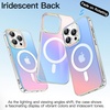 image:imageJETech Magnetic Case for iPhone 14 Pro Iridescent  Compatible with MagSafe Colorful Translucent Cover Cute Unique and Aesthetic DesignIridescent