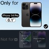 image:imageJETech Magnetic Case for iPhone 14 Pro Iridescent  Compatible with MagSafe Colorful Translucent Cover Cute Unique and Aesthetic DesignIridescent Black