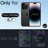 image:imageJETech Magnetic Case for iPhone 14 Pro Max Iridescent  Compatible with MagSafe Colorful Translucent Cover Cute Unique and Aesthetic DesignIridescent Black